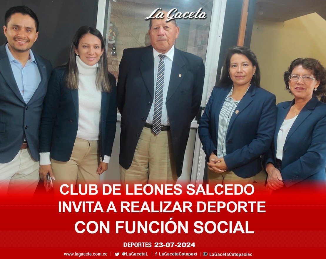 CLUB DE LEONES SALCEDO INVITA A REALIZAR DEPORTE CON FUNCIÓN SOCIAL