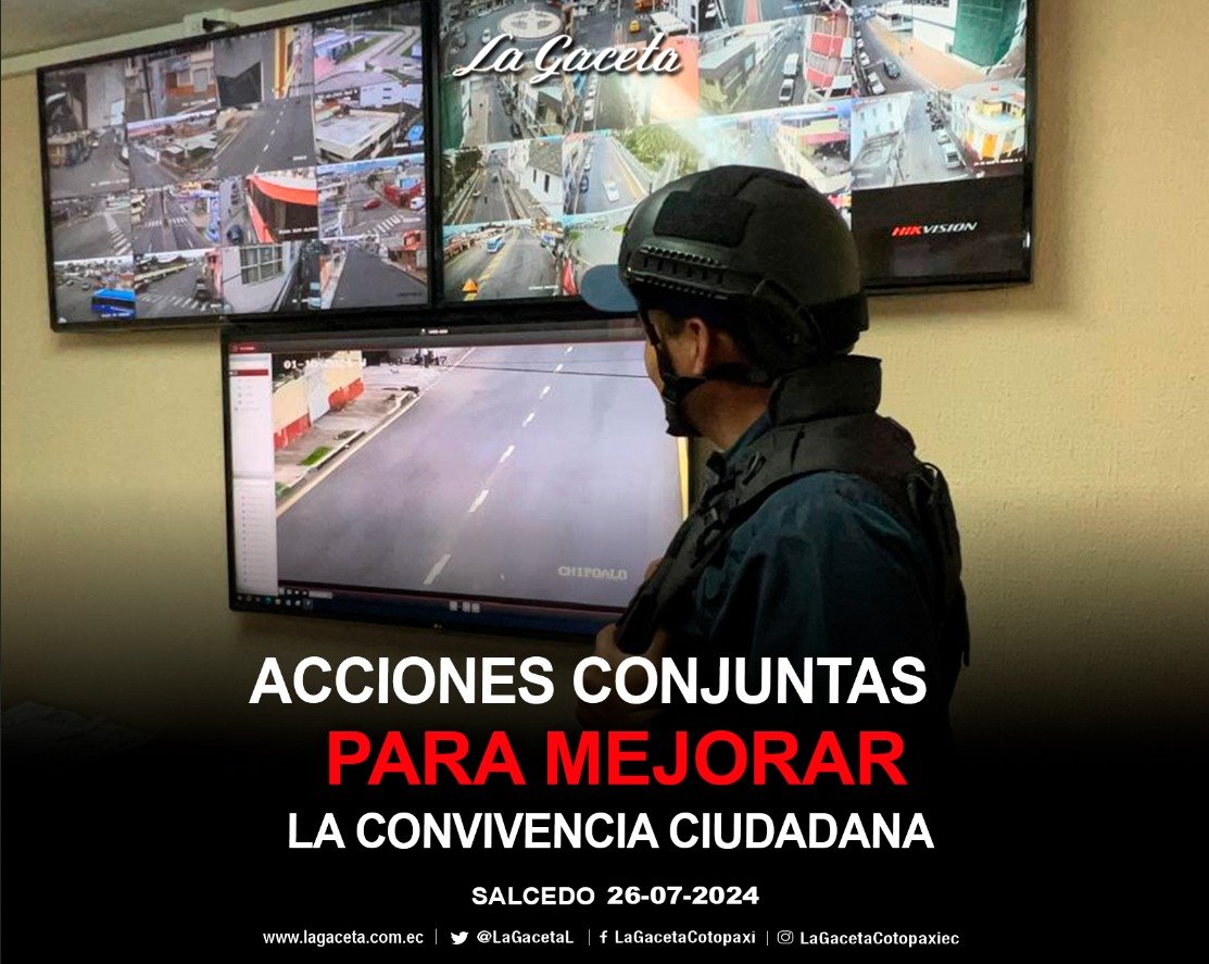 ACCIONES CONJUNTAS PARA MEJORAR LA CONVIVENCIA CIUDADANA