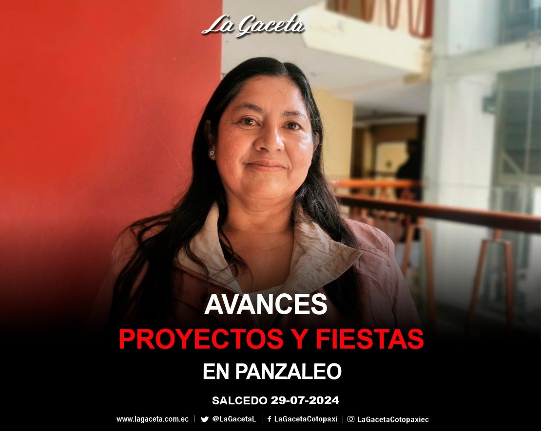 AVANCES PROYECTOS Y FIESTAS EN PANZALEO