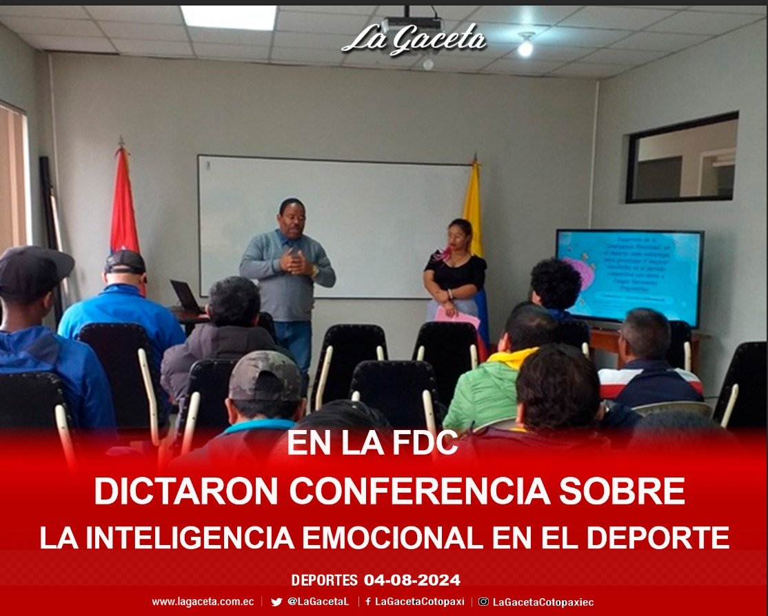 EN LA FDC DICTARON CONFERENCIA SOBRE LA INTELIGENCIA EMOCIONAL EN EL DEPORTE