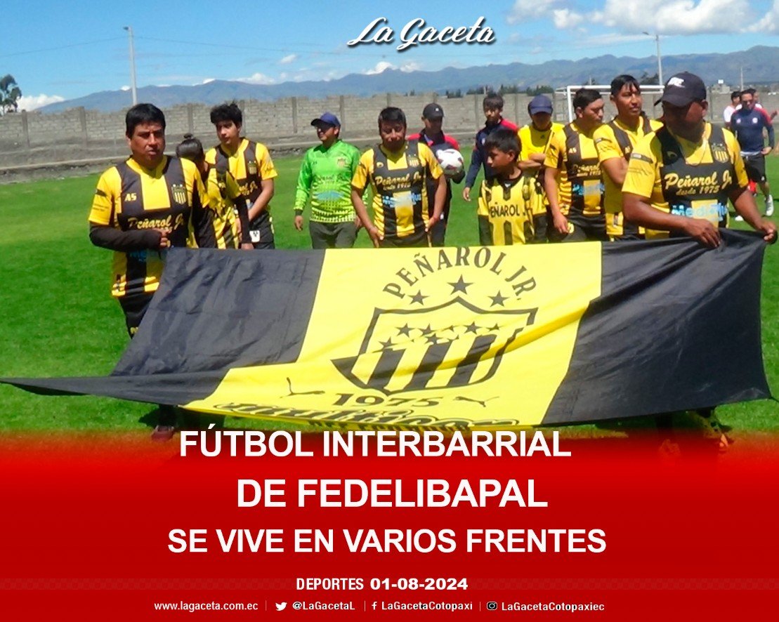 FÚTBOL INTERBARRIAL DE FEDELIPABAL SE VIVE EN VARIOS FRENTES