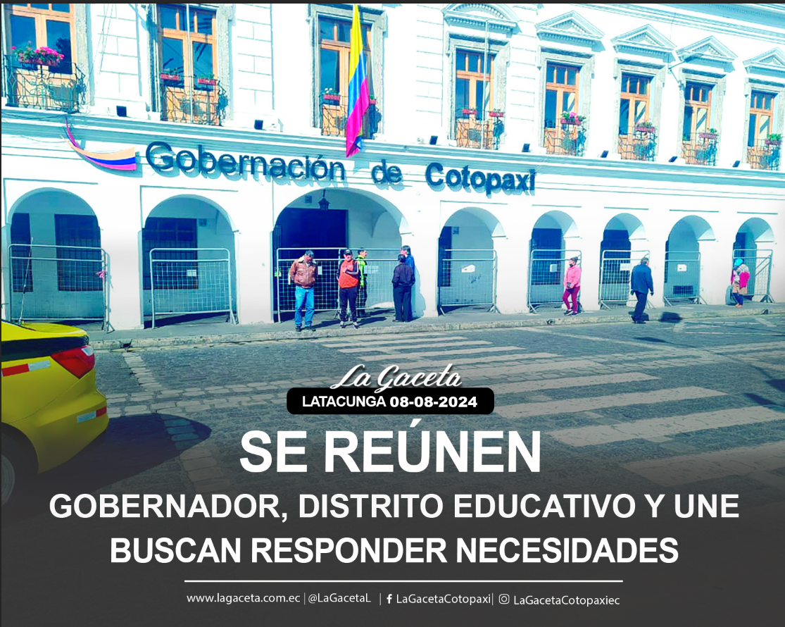 Reunión entre Gobernador, distrito educativo y UNE busca responder varias necesidades 