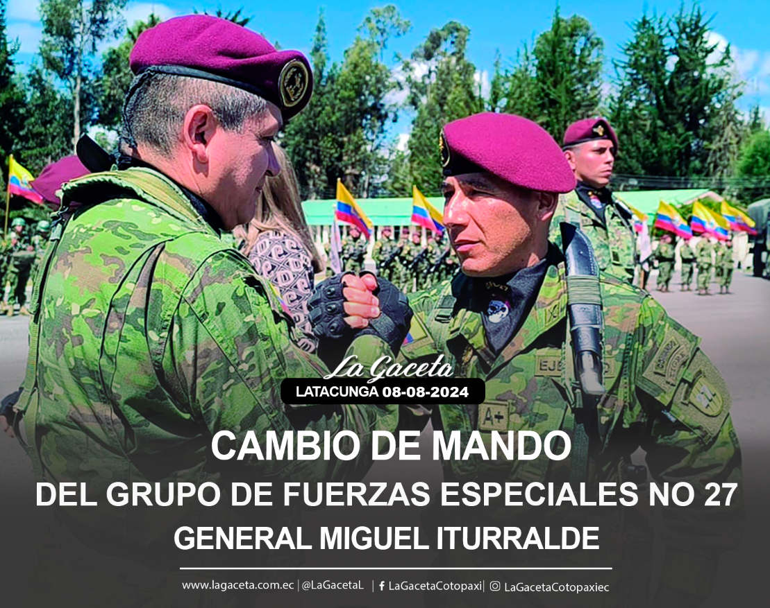 Cambio de Mando del Grupo de Fuerzas Especiales N° 27