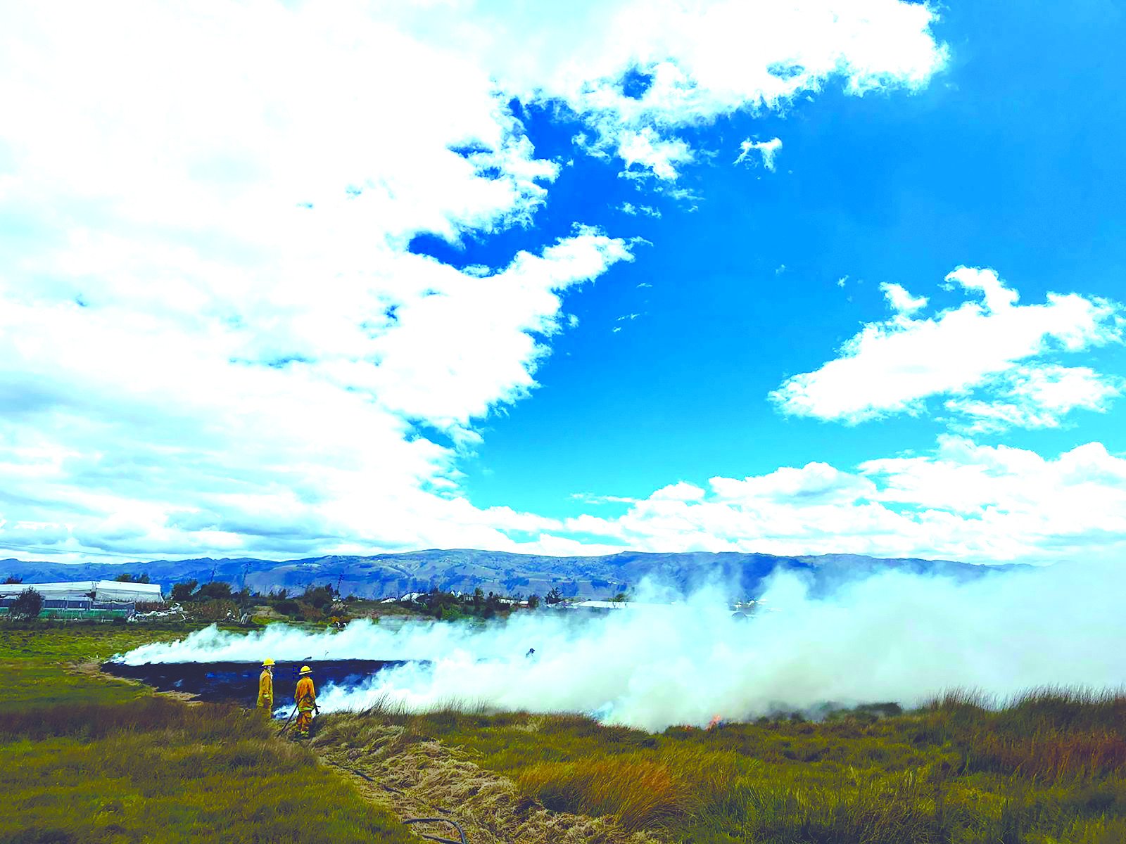 Cotopaxi una de las provincias más afectadas por incendios forestales en el país