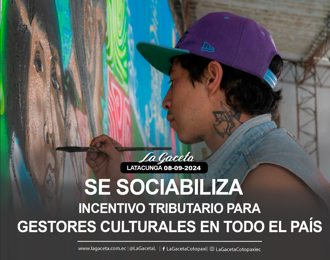 Se sociabiliza incentivo tributario para gestores culturales en todo el país 