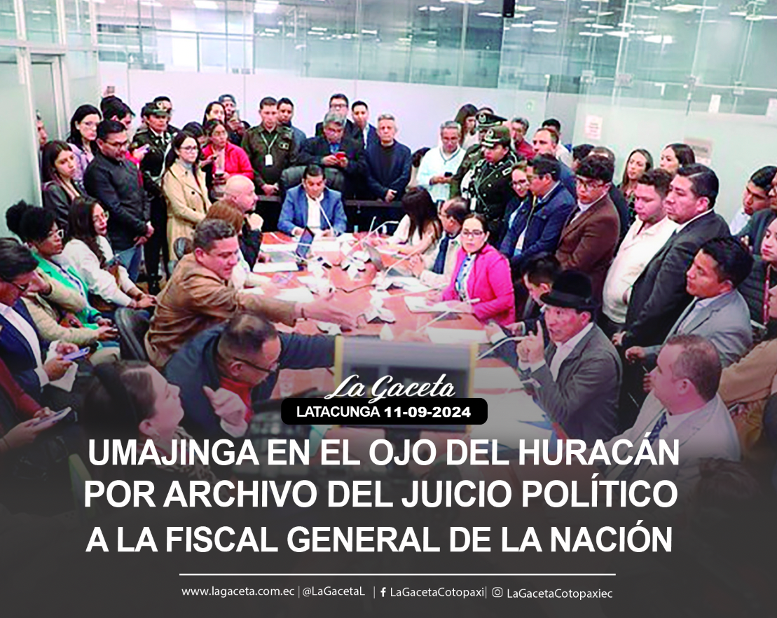 Umajinga en el ojo del huracán por archivo del juicio político a la Fiscal General de la Nación