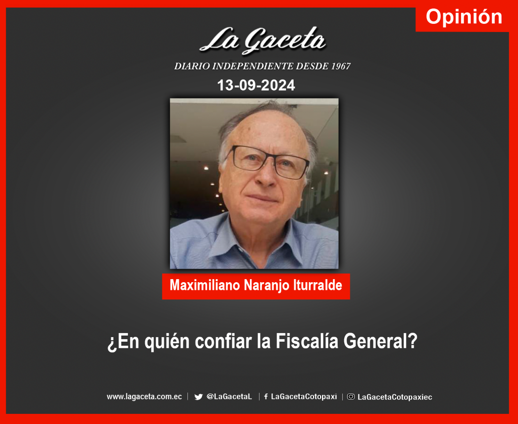 ¿En quién confiar la Fiscalía General?