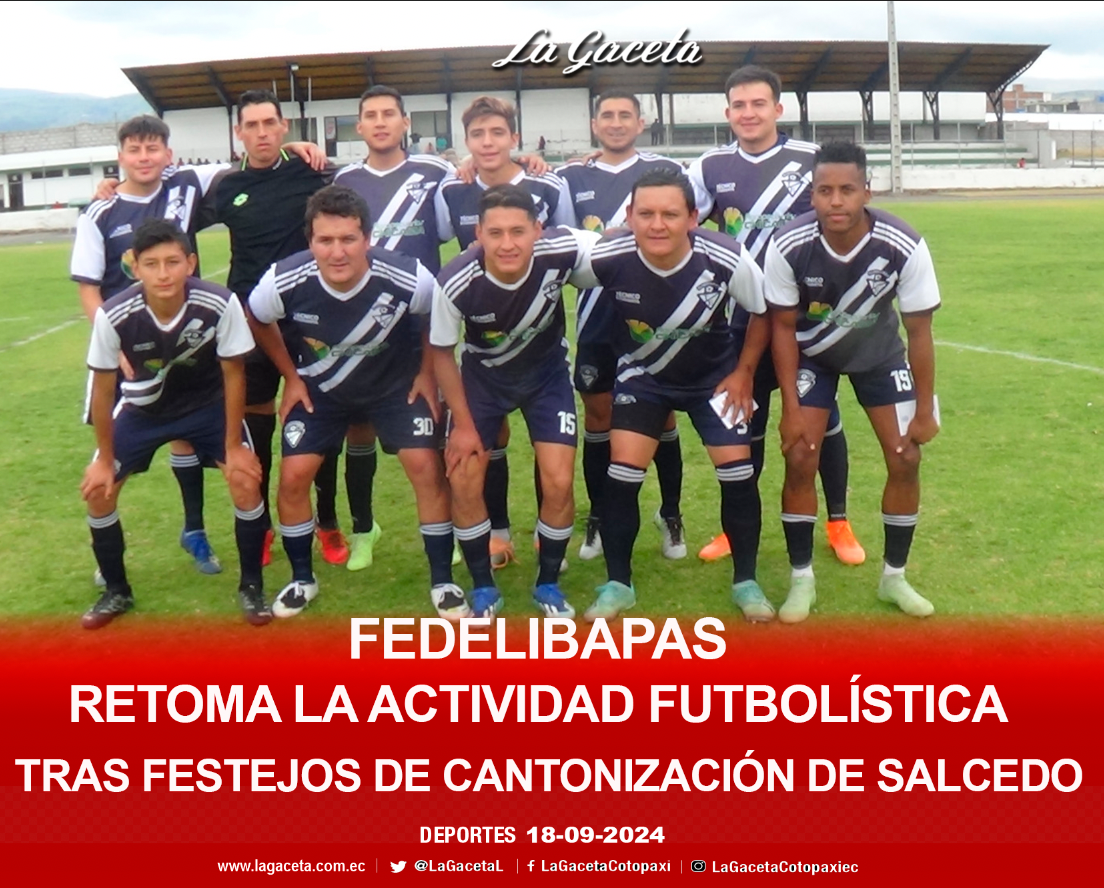 FEDELIBAPAS retoma la actividad futbolística tras festejos de cantonización de Salcedo