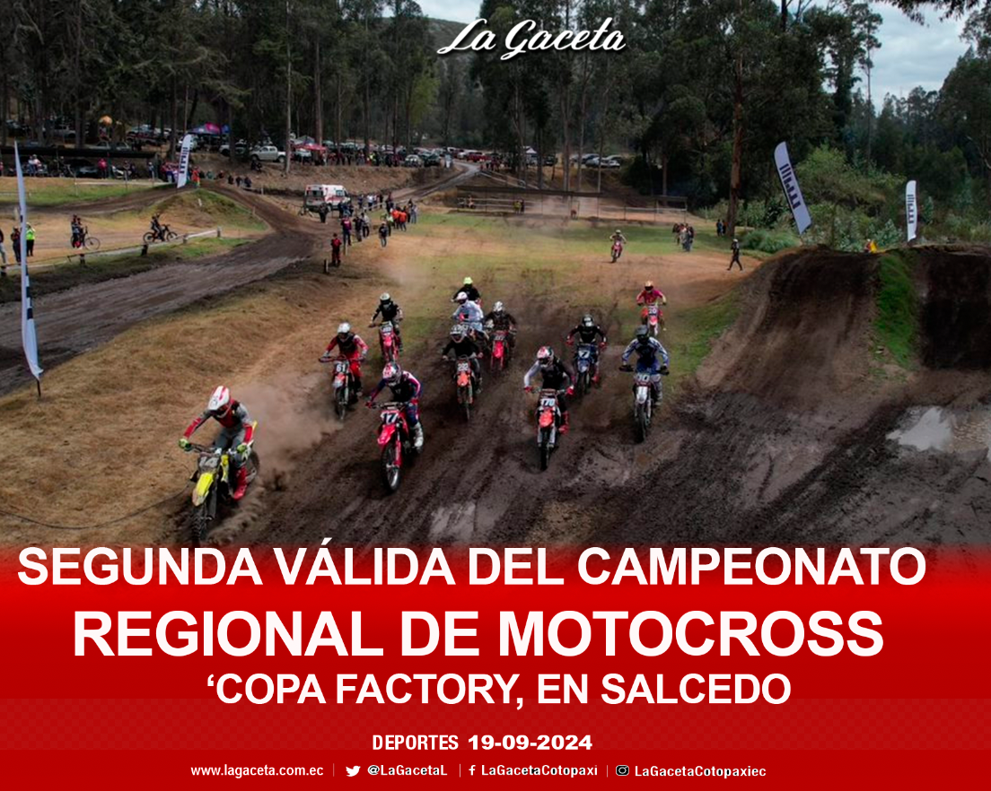 Segunda válida del Campeonato Regional de Motocross ‘Copa Factory, en Salcedo