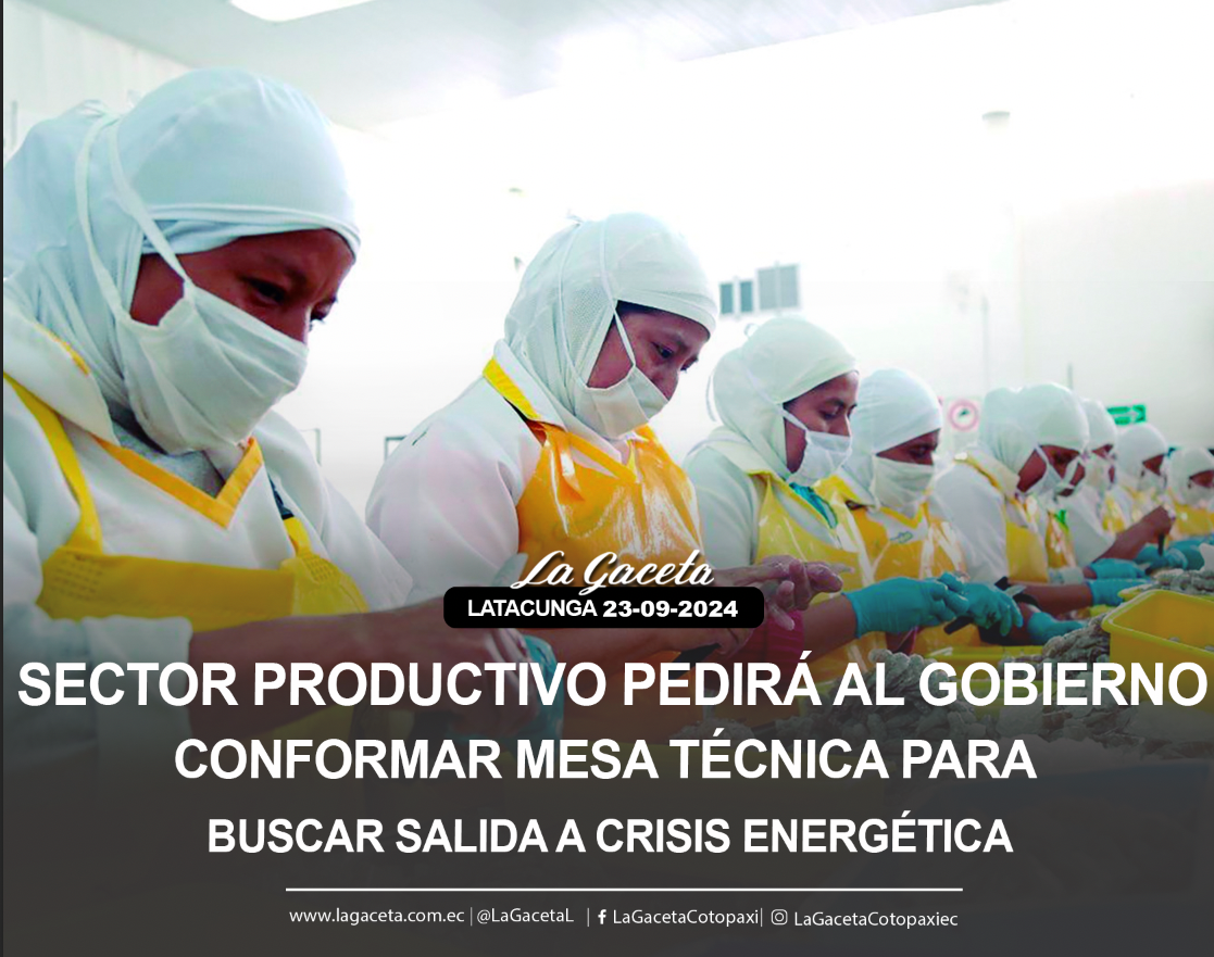 Sector productivo pedirá al Gobierno 