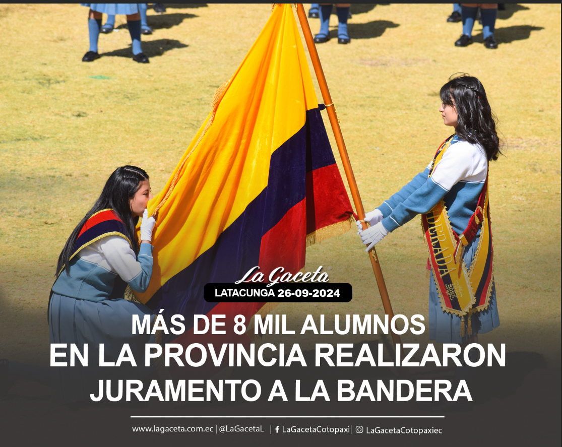 Más de 8000 alumnos en la provincia realizaron el juramento a la bandera