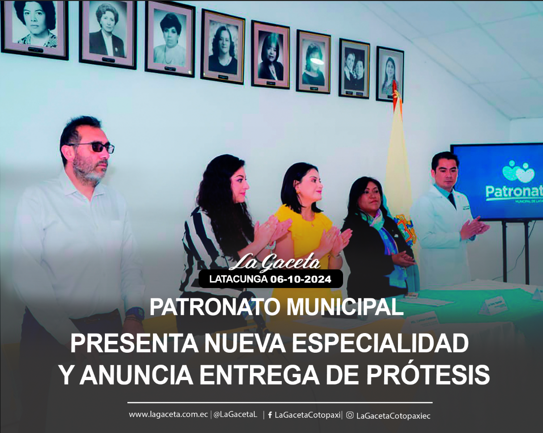 Patronato Municipal Presenta nueva especialidad y anuncia entrega de prótesis