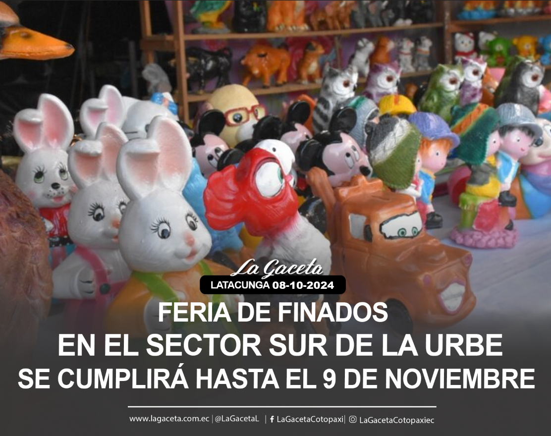 Feria de Finados en el sector sur de la ciudad se cumplirá hasta el 9 de noviembre