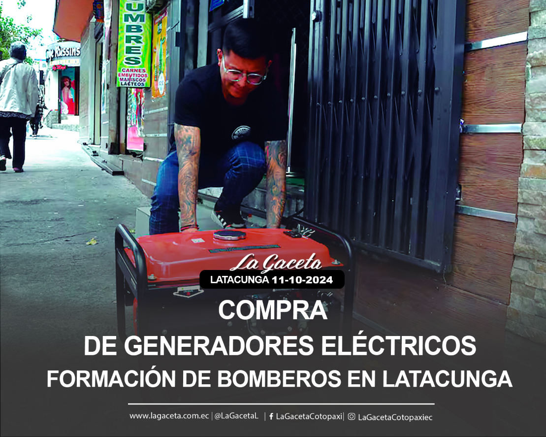 Compra de generadores eléctricos, alternativa frente a cortes de luz