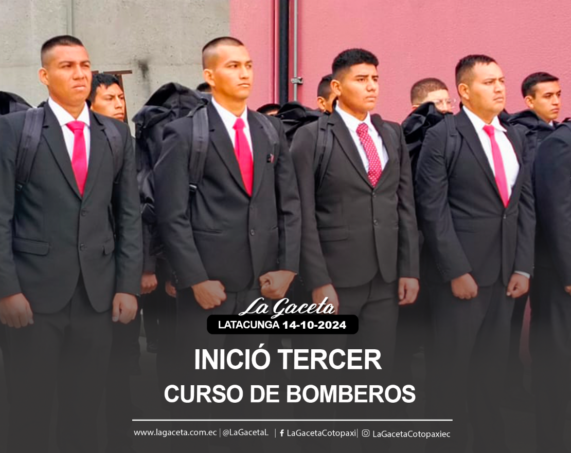 Inicio tercer curso de bomberos 