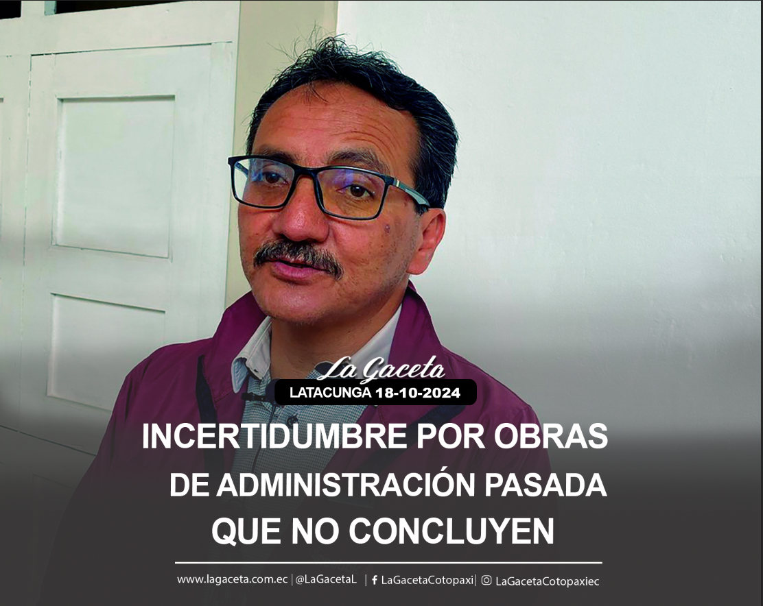 Incertidumbre por obras de administración pasada que no concluyen 