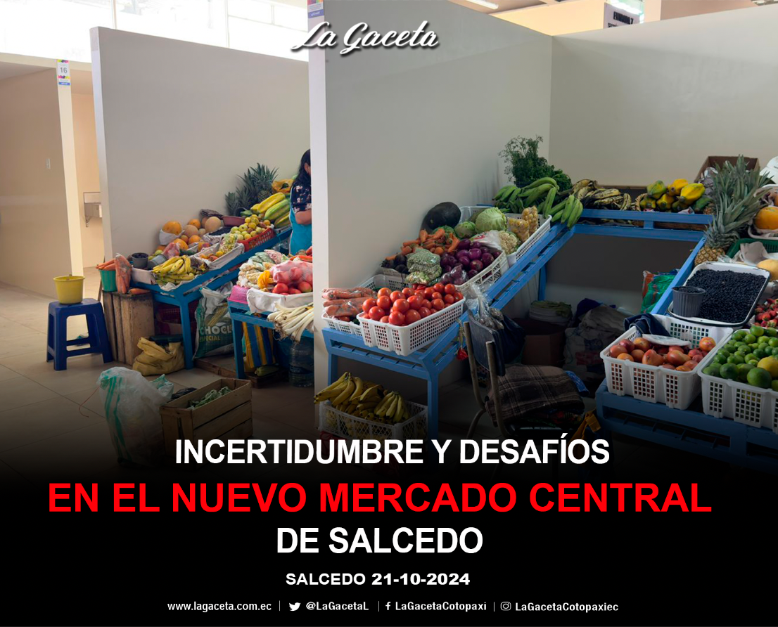 Incertidumbre y desafíos en el nuevo mercado central de Salcedo