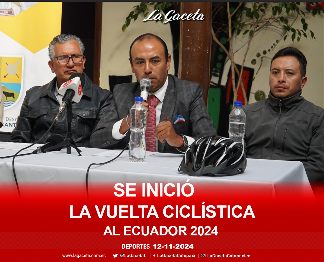 Se inició la Vuelta Ciclística al Ecuador 2024