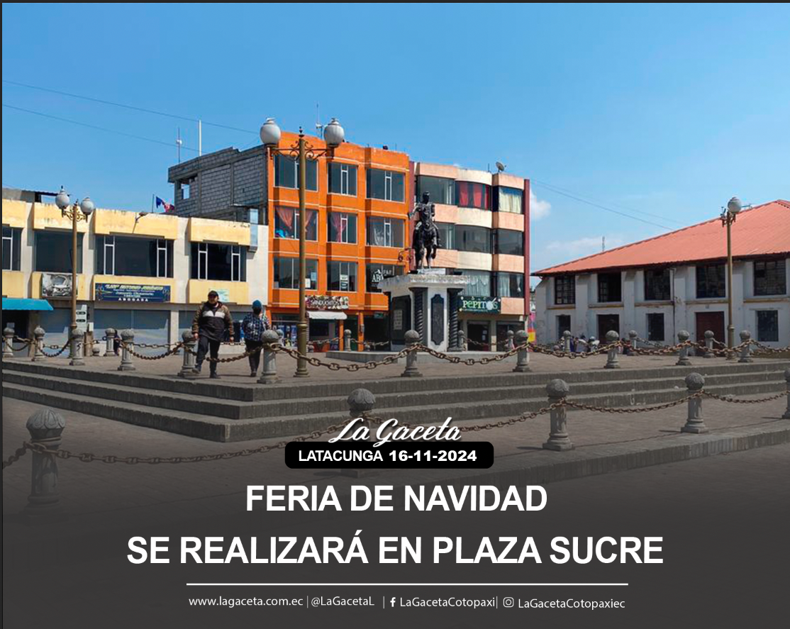 Feria de navidad se realizará en plaza Sucre 