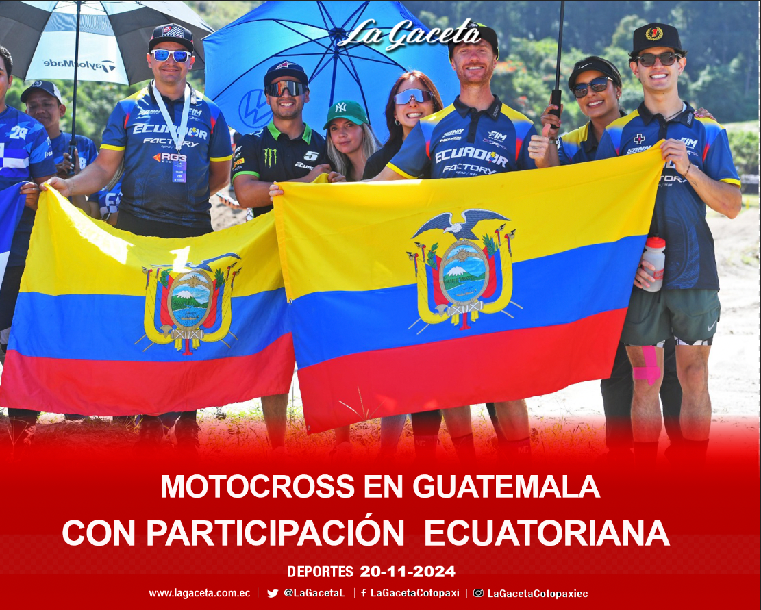 Motocross en Guatemala con participación  ecuatoriana