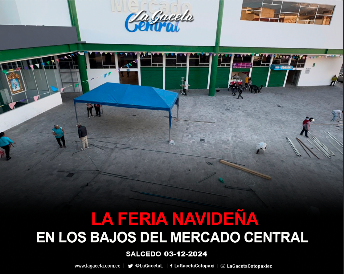 La Feria Navideña en los bajos del mercado central