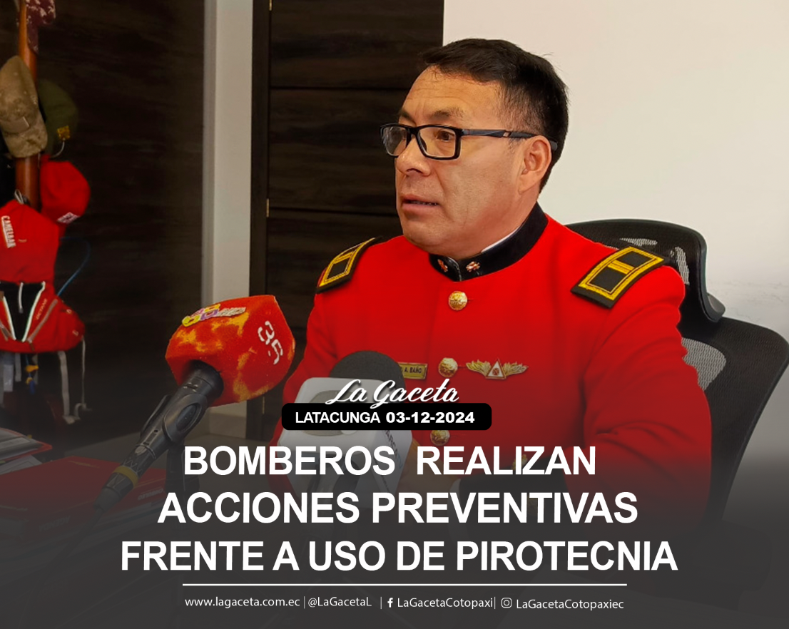 Bomberos realizan acciones preventivas