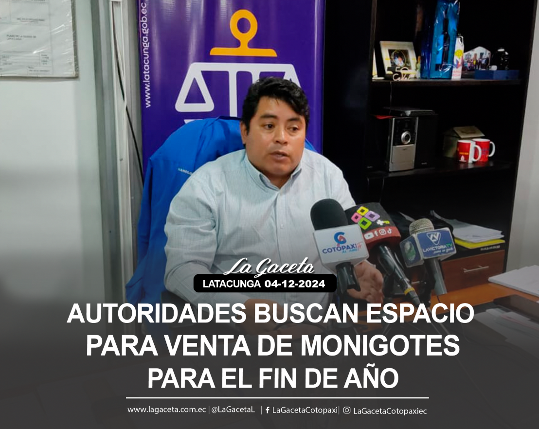 Autoridades buscan espacio para venta de monigotes para  fin de año