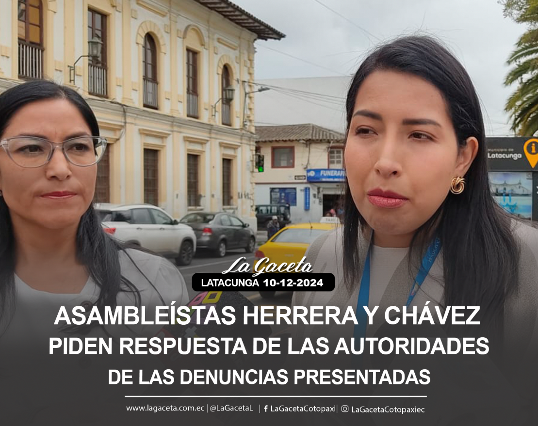 Asambleístas Herrera y Chávez piden respuesta de las autoridades de las denuncias presentadas