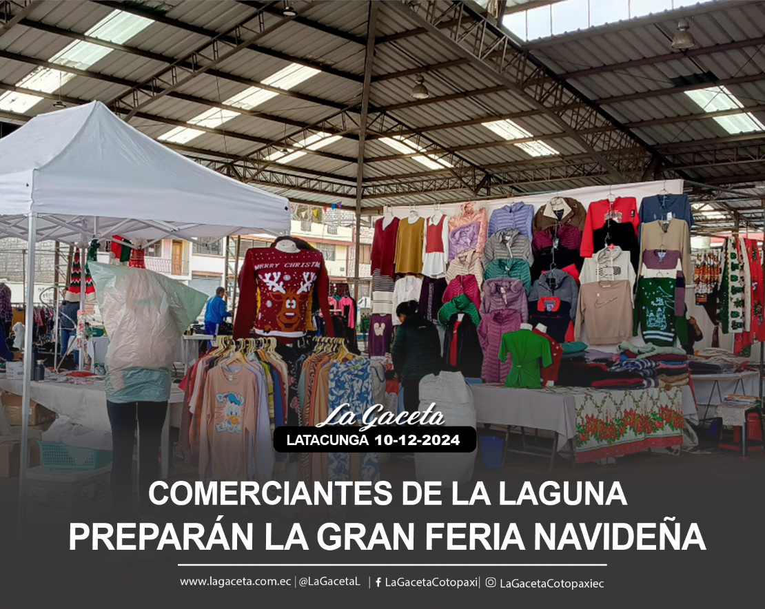 Comerciantes de La Laguna preparan la gran feria navideña