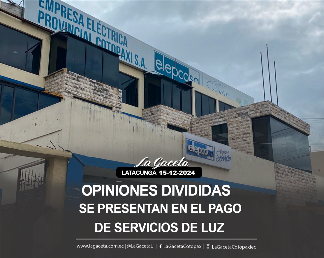 Opiniones divididas se presentan en el pago de servicios de luz 