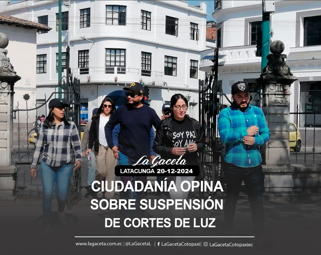 Ciudadanía opina sobre suspensión de cortes de luz 