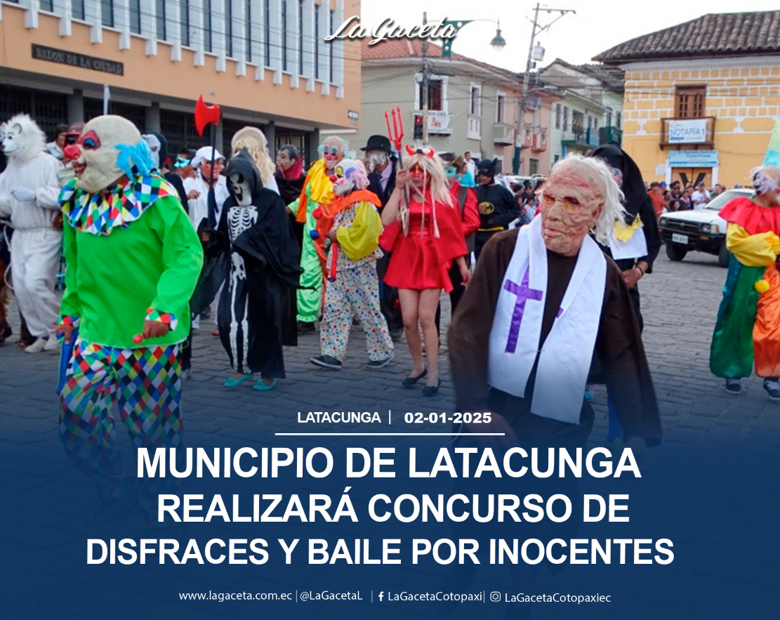 concursos de disfraces y baile por Inocentes