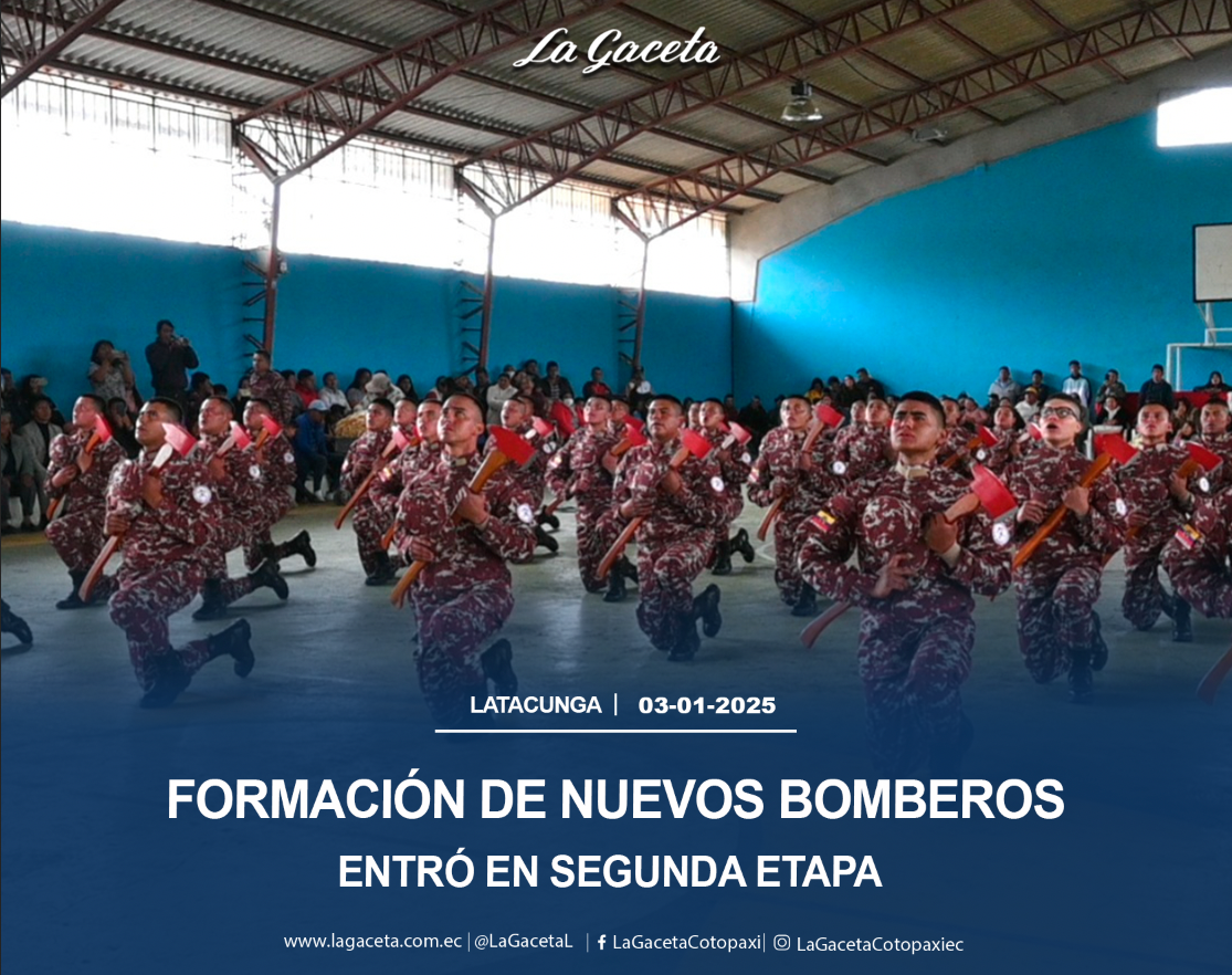 Formación de nuevos bomberos entró en su segunda etapa