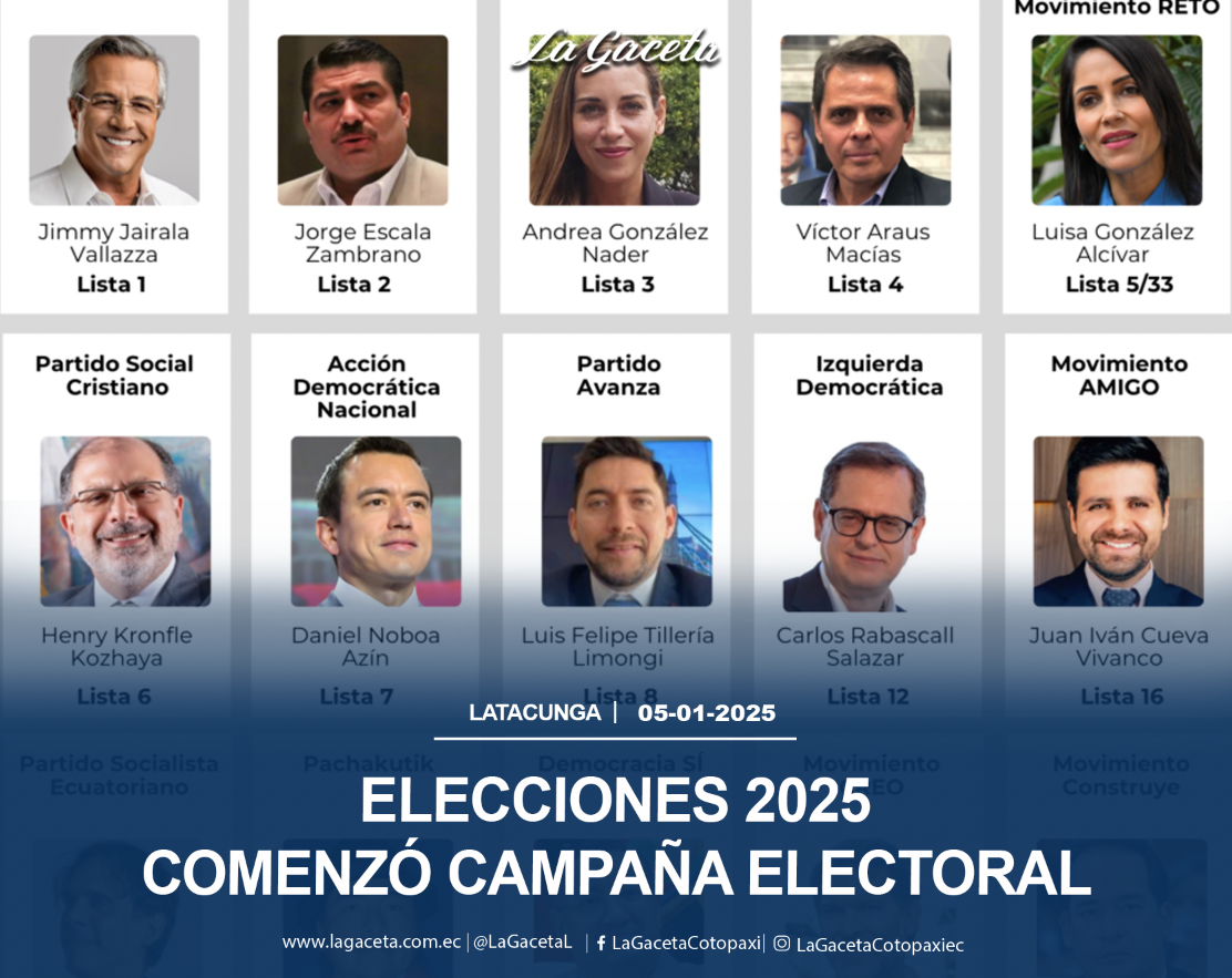 Comenzó campaña electoral de manera oficial