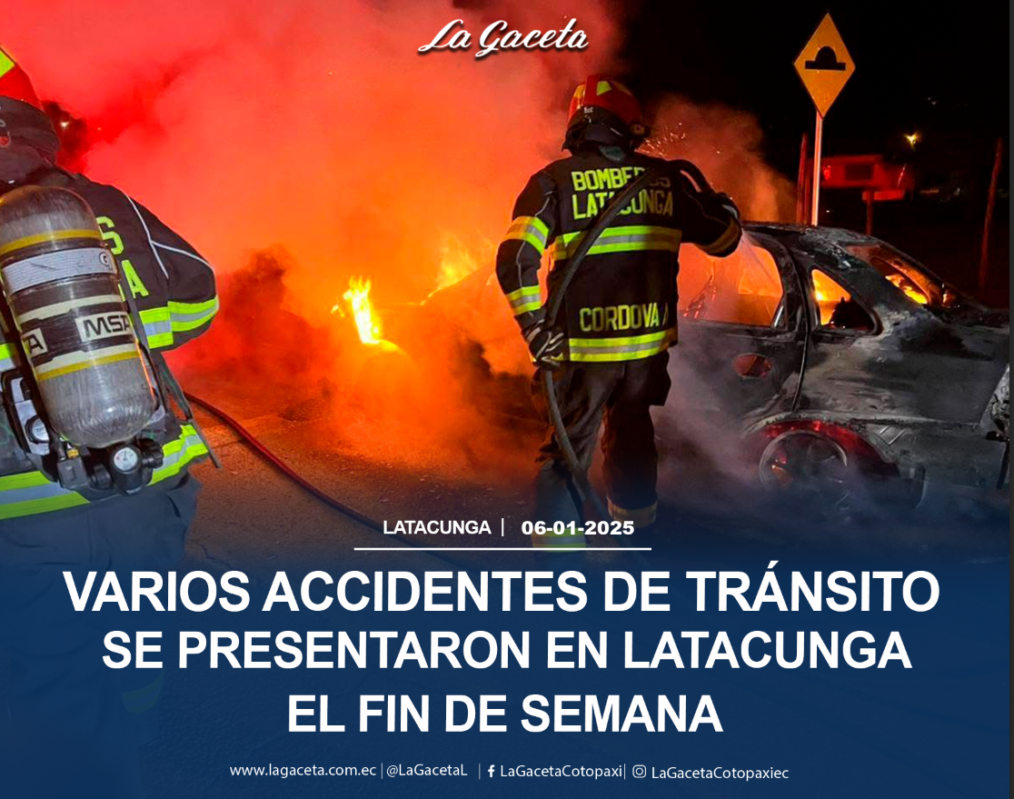 Varios accidentes de tránsito se presentaron en Latacunga el fin de semana 