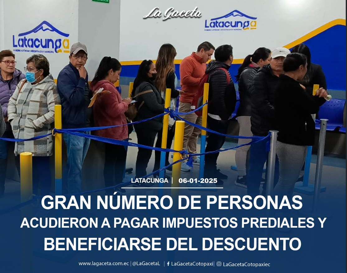 Gran número de personas acudieron a pagar impuestos prediales y beneficiarse del descuento