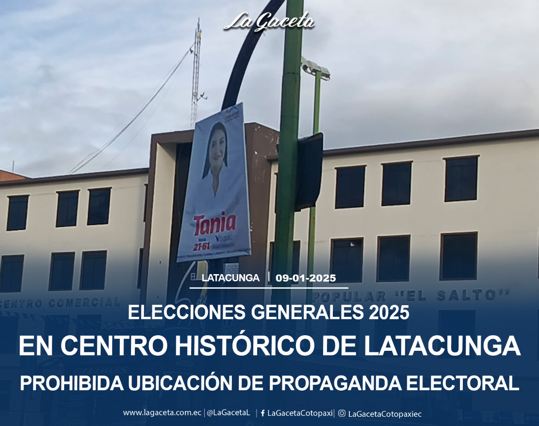 En Centro Histórico de Latacunga 