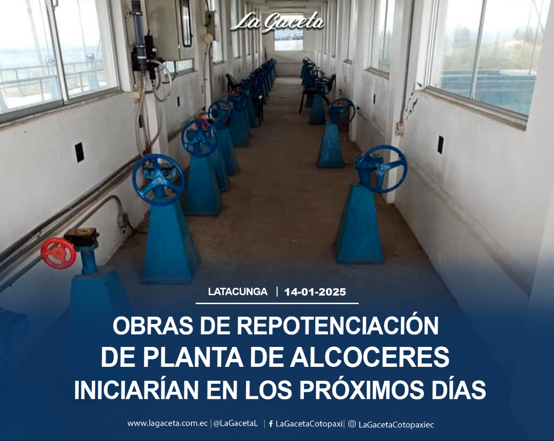 Obras de repotenciación de planta de Alcoceres iniciarían en los próximos días