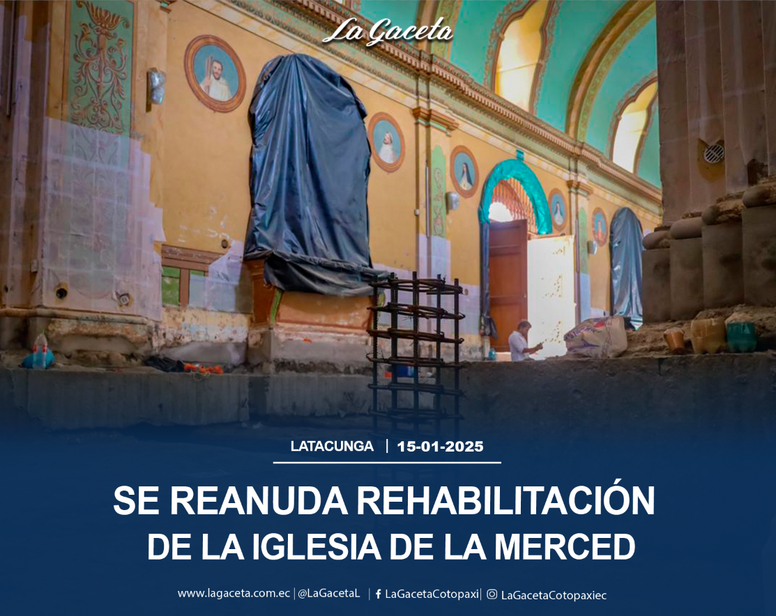 Se reanuda rehabilitación de iglesia de La Merced 