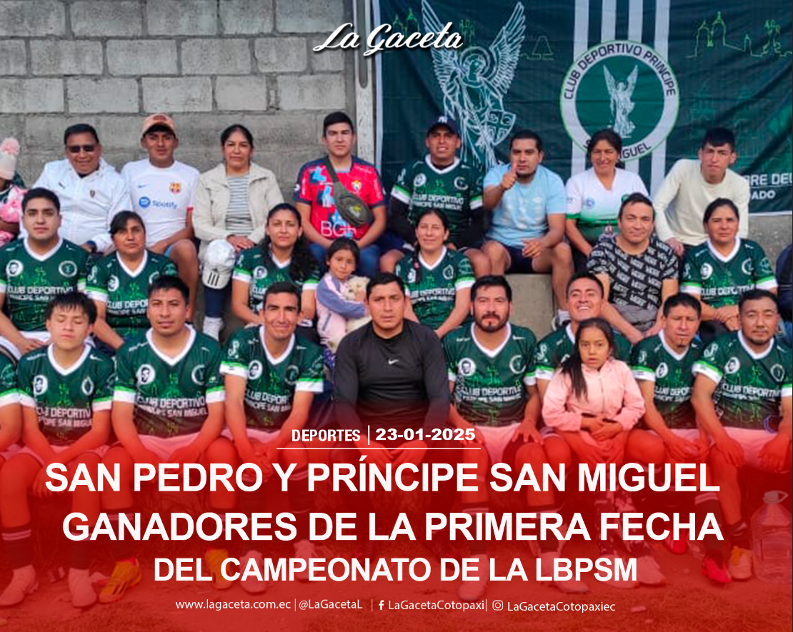 San Pedro y Príncipe San Miguel ganadores de la primera fecha del campeonato de la LBPSM