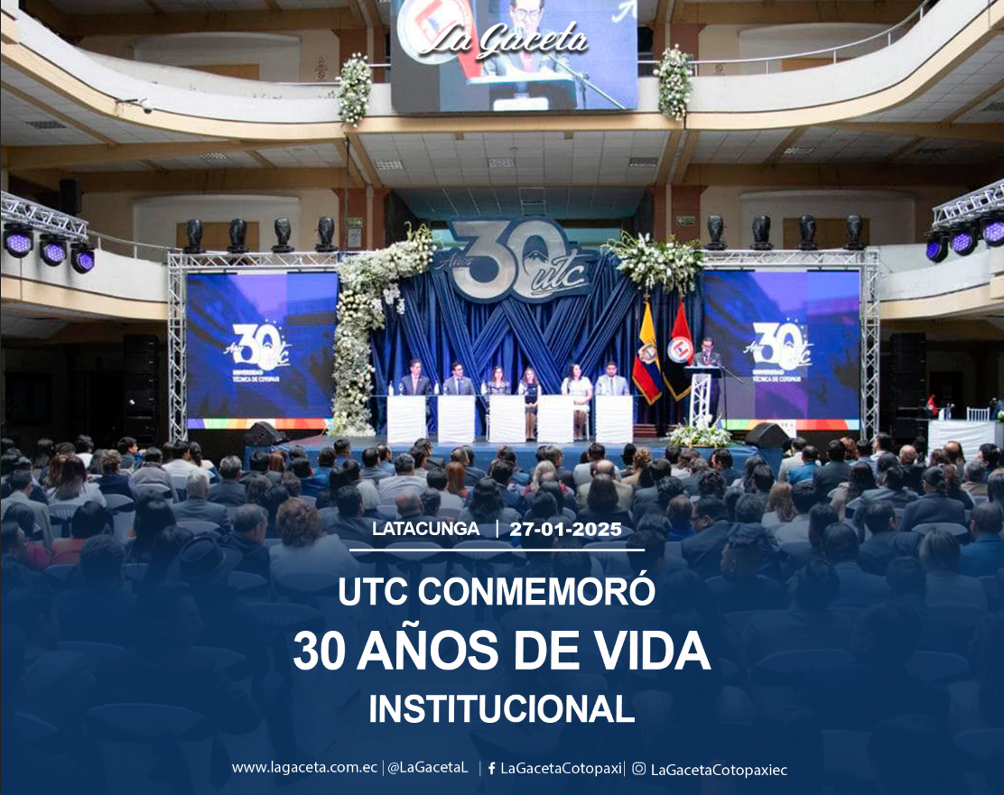 UTC conmemoró 30 años de vida institucional