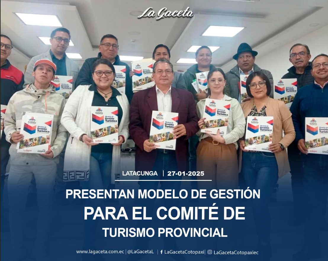 Presentan modelo de gestión para el comité de turismo provincial