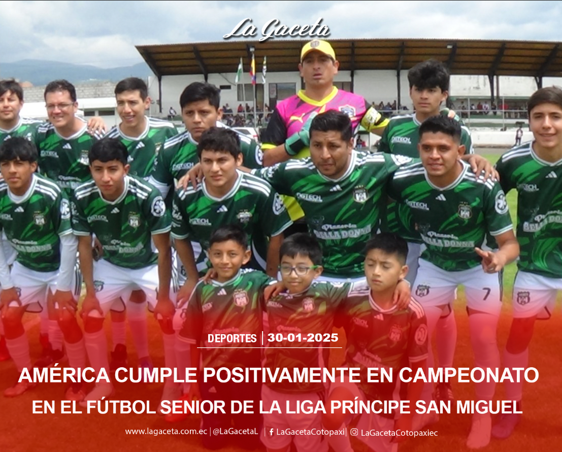 América cumple positivamente en campeonato en el fútbol senior de la Liga Príncipe San Miguel