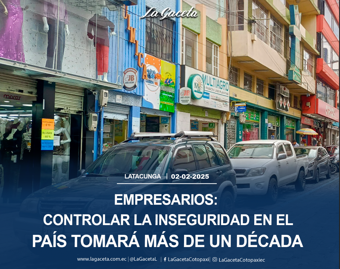 Empresarios: Controlar la inseguridad en el país tomaría más de una década