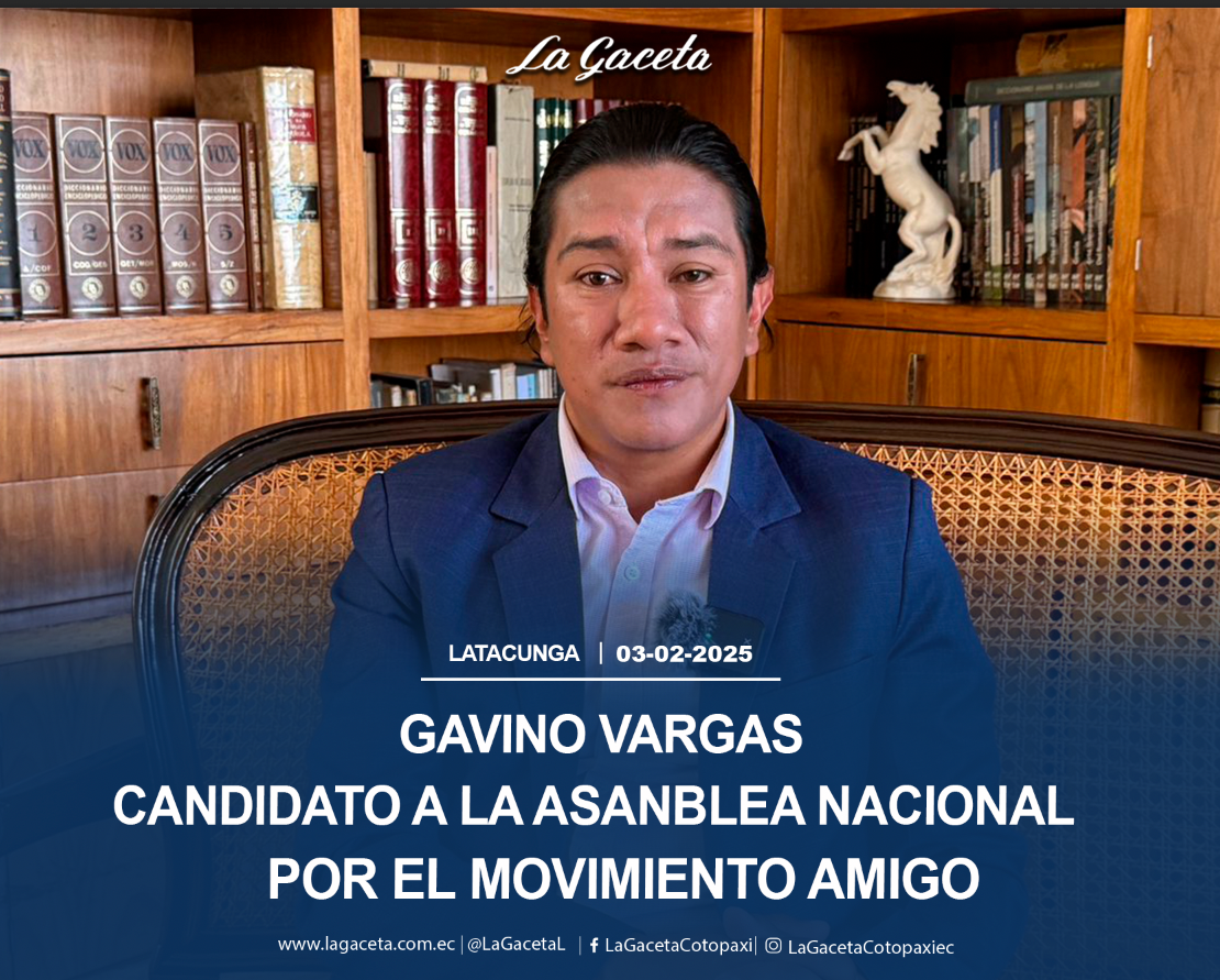 Gavino Vargas es candidato a la Asamblea Nacional por el movimiento AMIGO