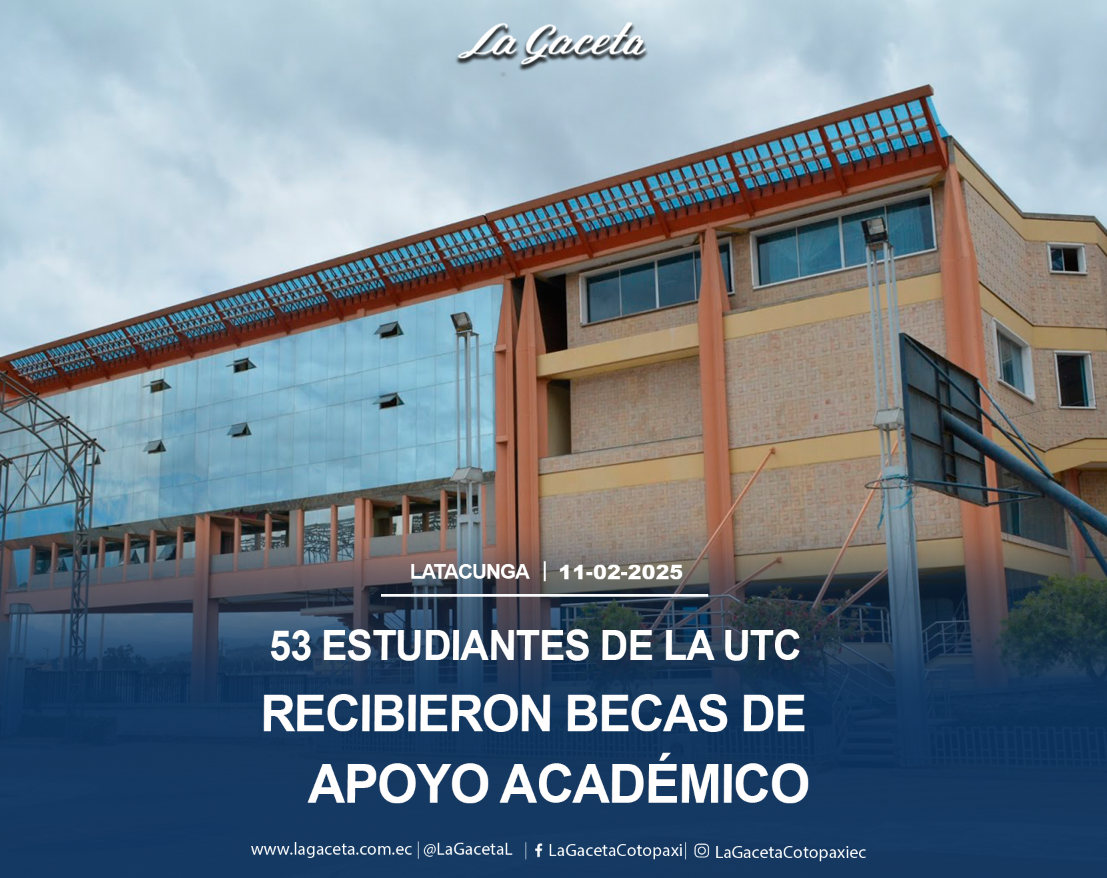 53 estudiantes de la UTC recibieron becas de apoyo académico