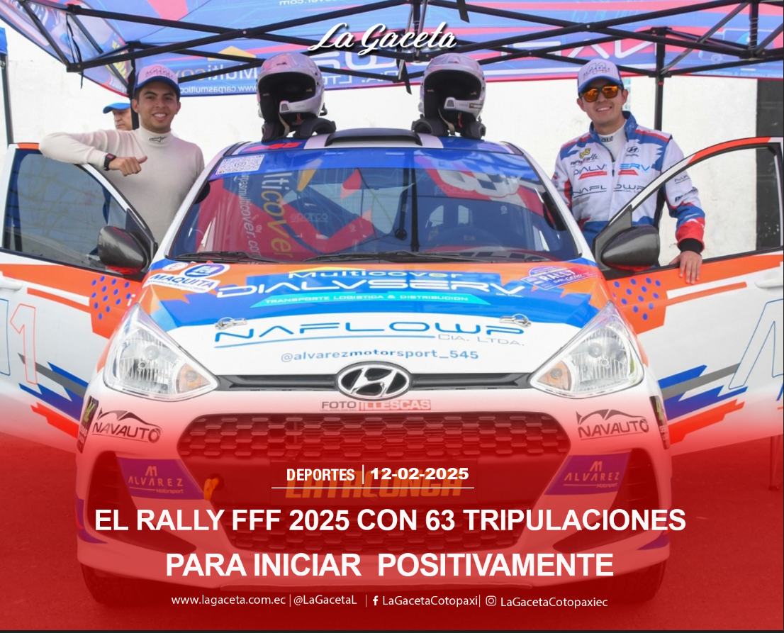 El Rally FFF 2025 con 63 tripulaciones para iniciar positivamente