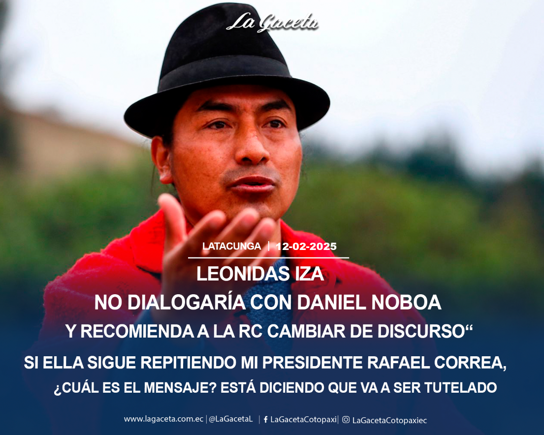 Leonidas Iza 