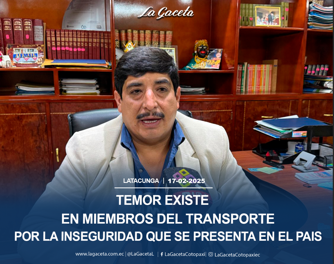 Temor existe en miembros del transporte por la inseguridad que se presenta en el país 