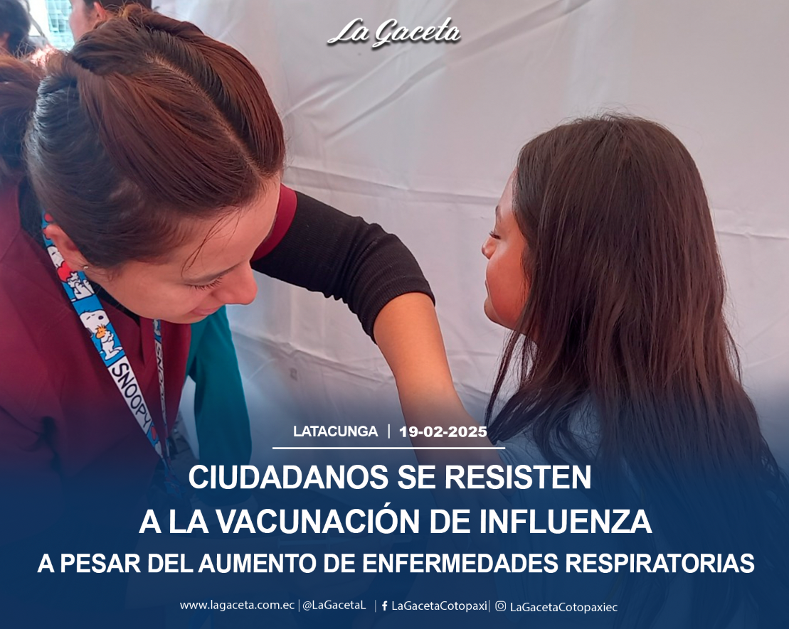 Ciudadanos se resisten a la vacunación de influenza a pesar del aumento de enfermedades respiratorias